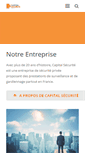 Mobile Screenshot of capital-securite.fr
